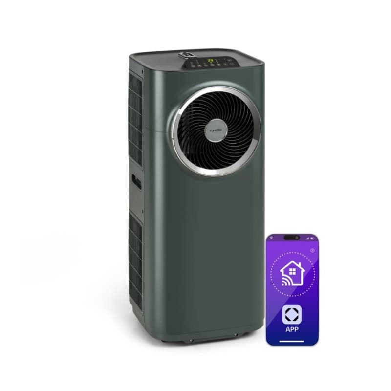 Klarstein Kraftwerk Smart 12K Climatiseur 3-en-1 12000 BTU Contrôle par application Télécommande