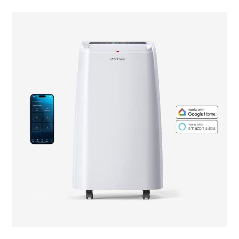 12,000 BTU 4-in-1 Portable Air Conditioner & Heater
